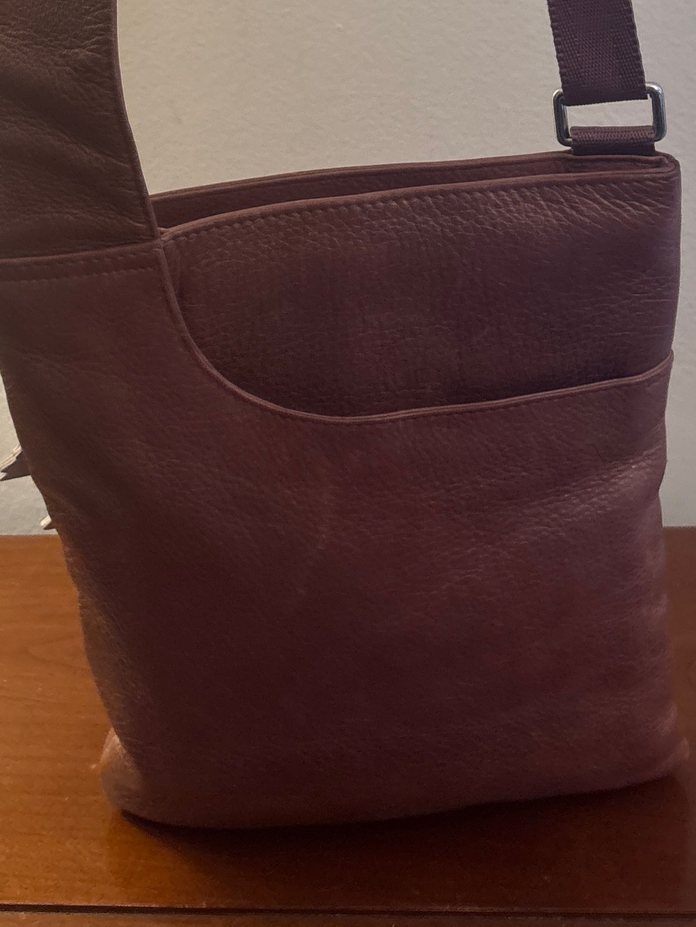 Radley London Brown Leather Phone Crossbody Bag Scottie Dog Tag - Picture 7 of 14